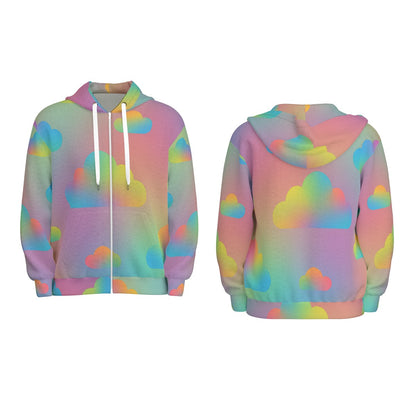 Unisex Zip Hooded Sweatshirt