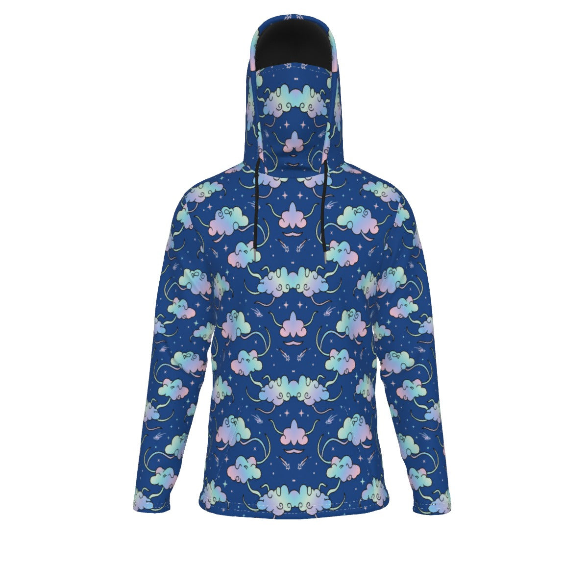 Men's Pullover Hoodie With Mask - view 1