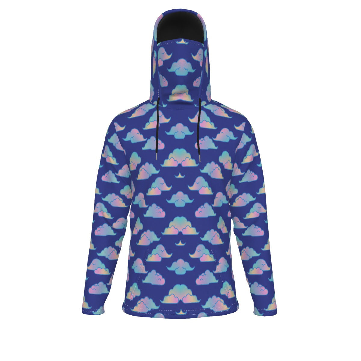 Men's Pullover Hoodie With Mask - view 1