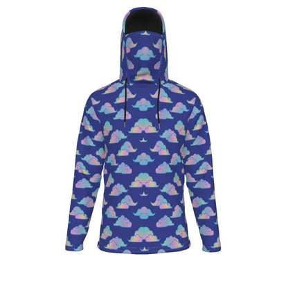 Men's Pullover Hoodie With Mask - view 1