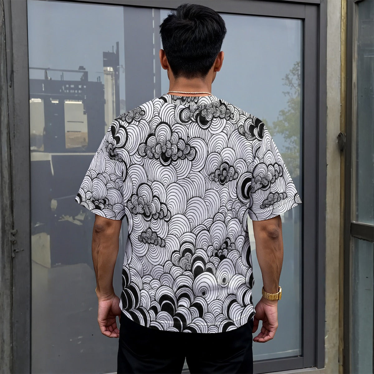 Unisex Drop-shoulder T-shirt|180GSM