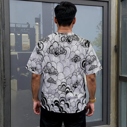 Unisex Drop-shoulder T-shirt|180GSM