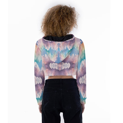 Women's Crop Top Hoodie