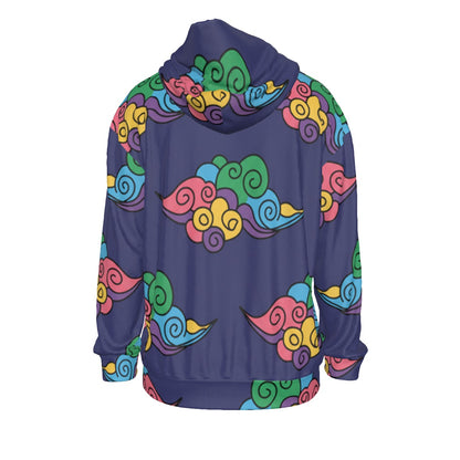 Men's Drop Shoulder Patch Pocket Hoodie