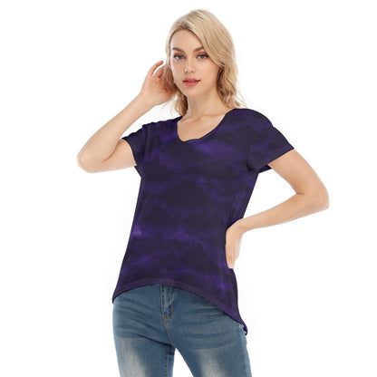 Women's V-neck Short Sleeve T-shirt