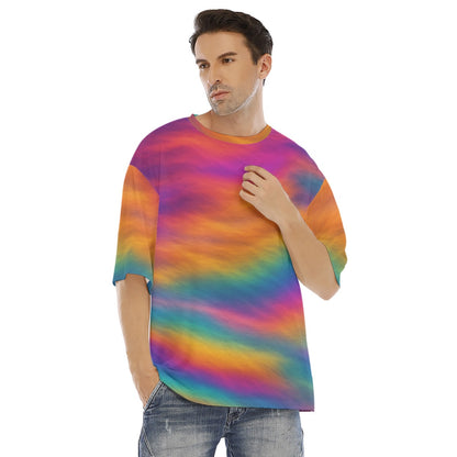 Men's Drop Shoulder T-shirt With Short Sleeve