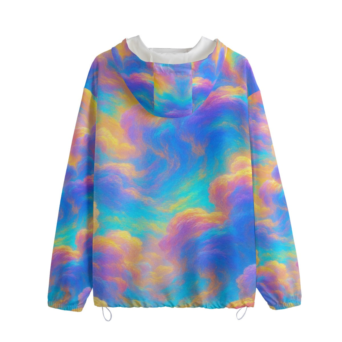 Unisex Pullover Jacket With Zipper Closure