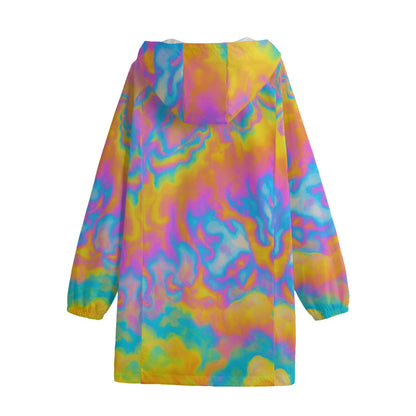 Unisex Windbreaker Long Jacket