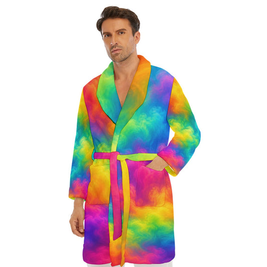 Men's Borg Fleece Robe