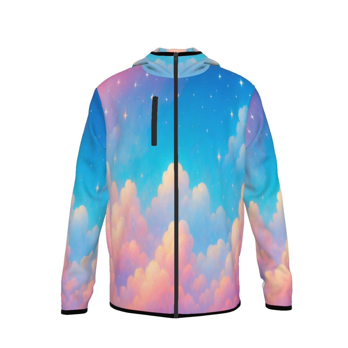 Men's Stylish Hoodie with Thumb Hole Design - view 1