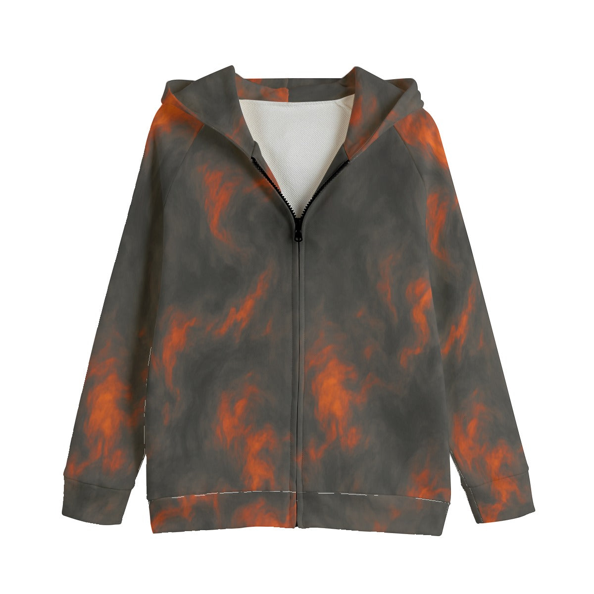 Unisex Kid's Zip Up Raglan Sleeve Hoodie | 310GSM Cotton