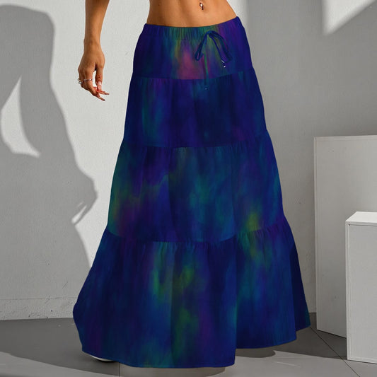 Women's Pleated Long Skirt