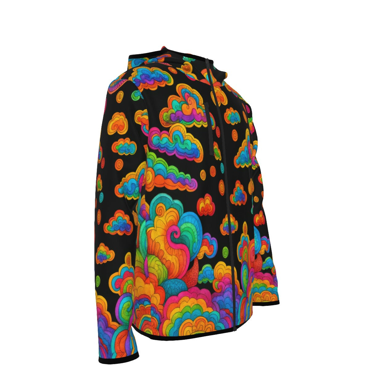 Men's Stylish Hoodie with Thumb Hole Design - view 4