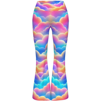 All-over print Women's Flare Yoga Pants