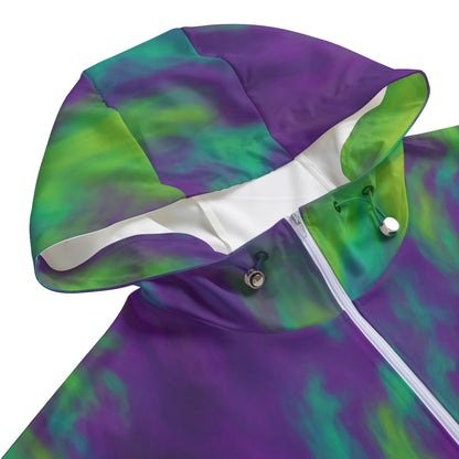 Unisex Pullover Jacket With Zipper Closure