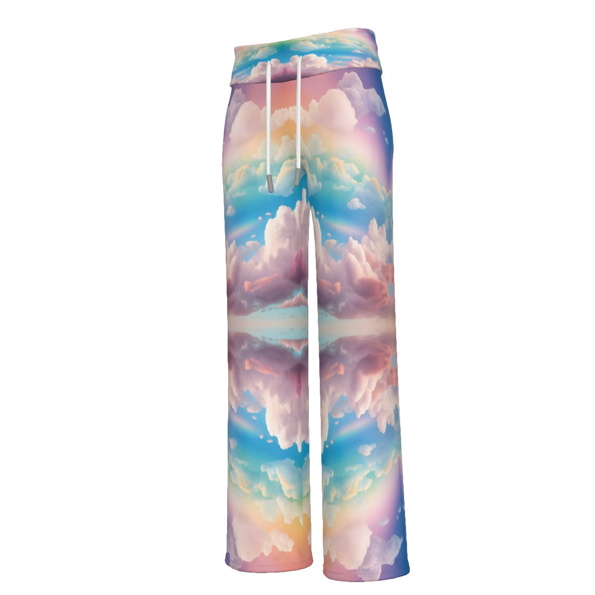 Women's High-waisted Straight-leg Trousers