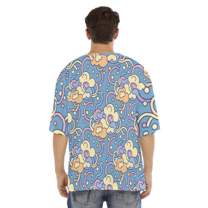 Men's Drop Shoulder T-shirt With Short Sleeve
