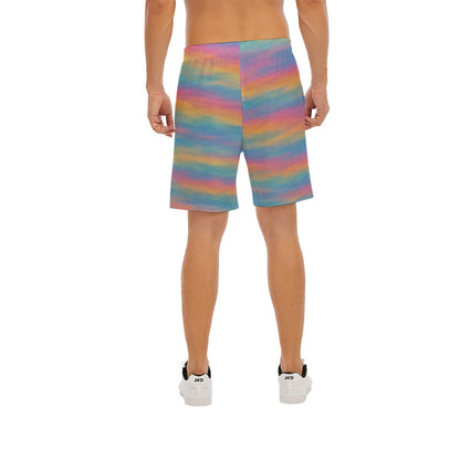 Men's Beach Shorts With Elastic Waist