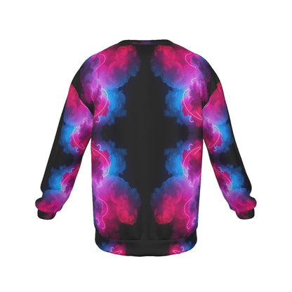 Men's Drop Shoulder Round Neck Long-Sleeved Sweatshirt