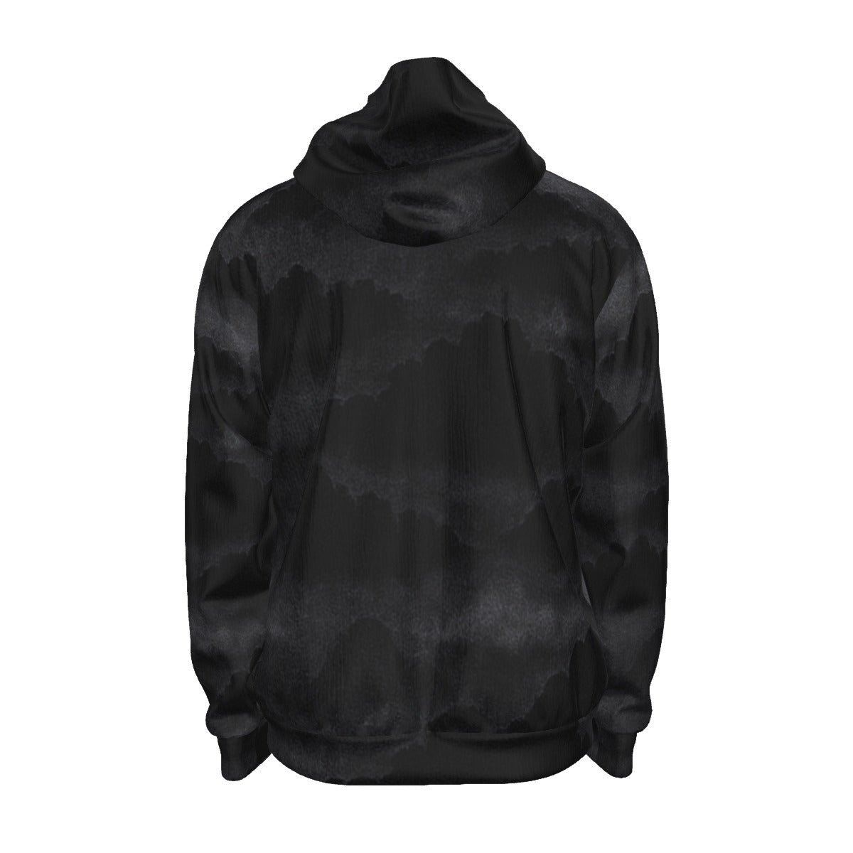 Unisex Zipper Hoodie With Black Lining