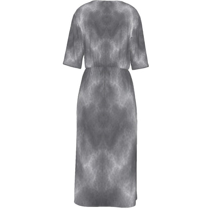 Women's Short Sleeve V-neck Dress