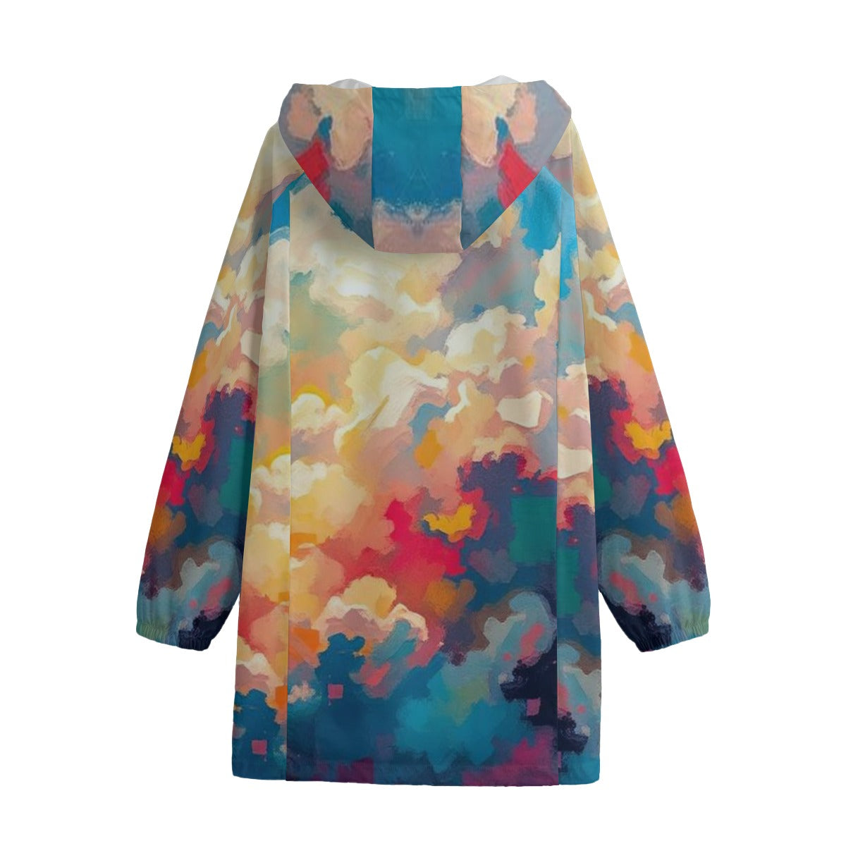 Unisex Windbreaker Long Jacket