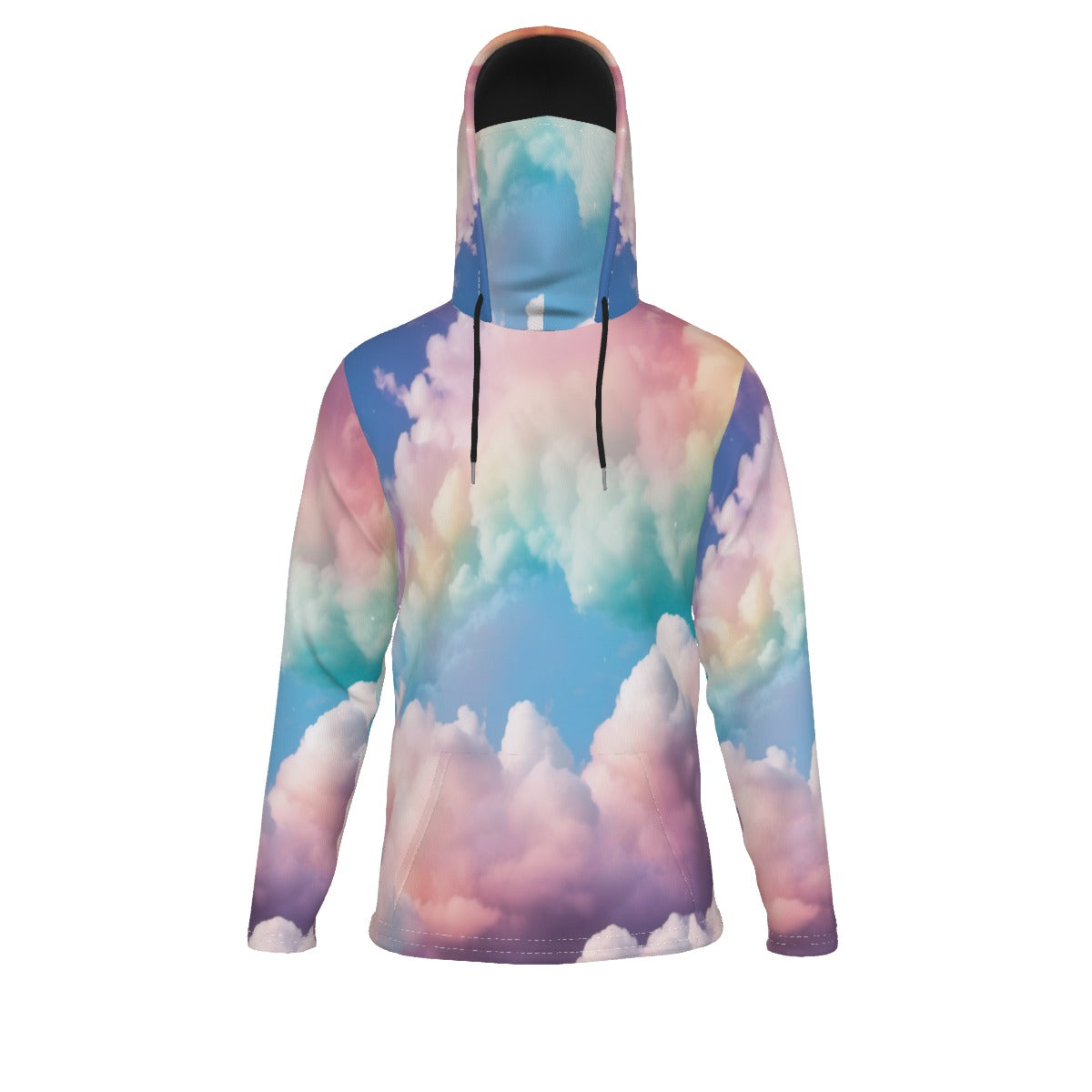 Men's Pullover Hoodie With Mask - view 1