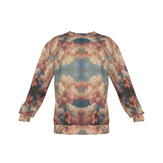 Men's Drop Shoulder Round Neck Long-Sleeved Sweatshirt