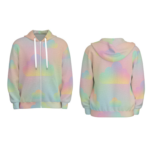 Unisex Zip Hooded Sweatshirt