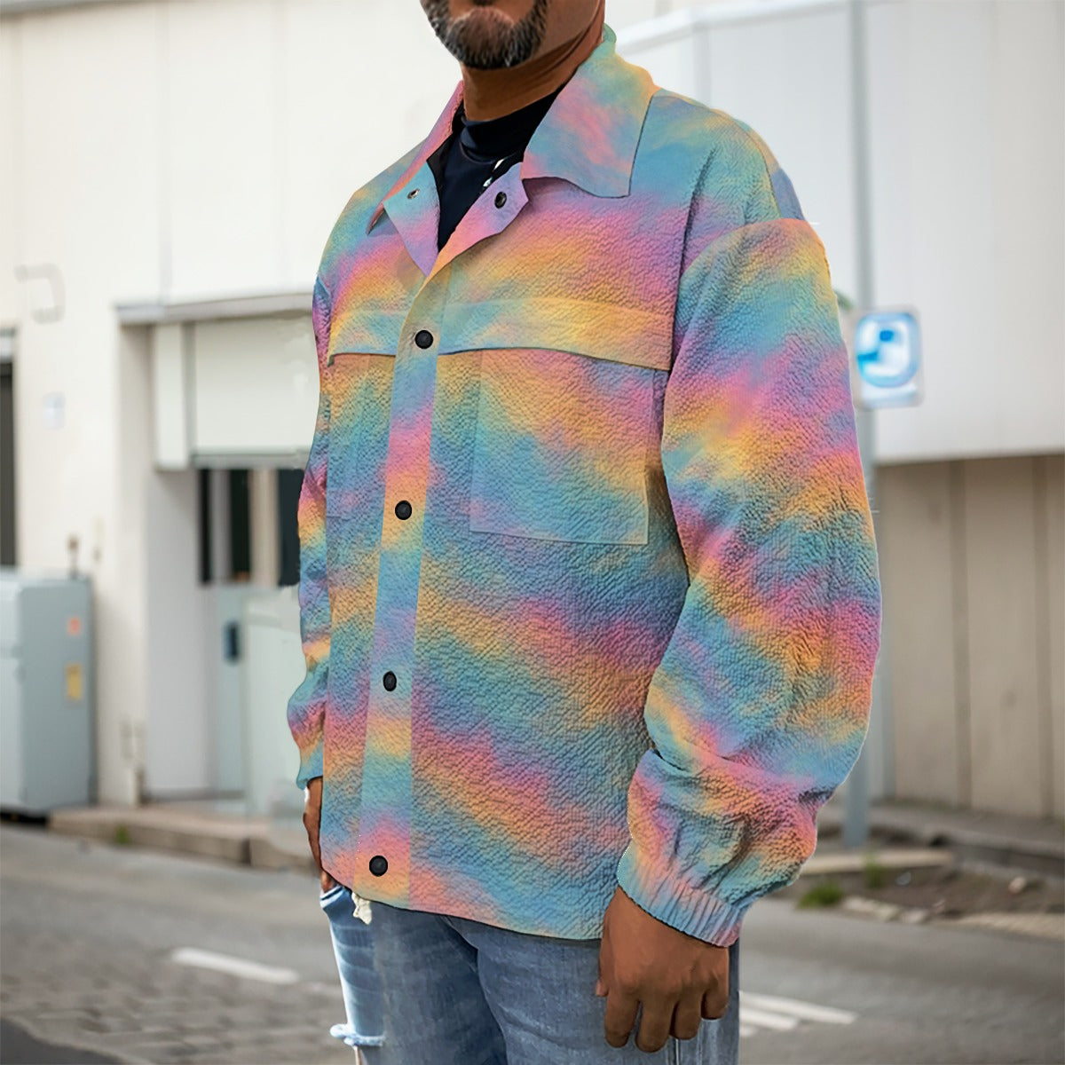 Men's Casual Lapel Jacket