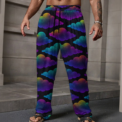 Men's Loose Casual Pants With Pocket