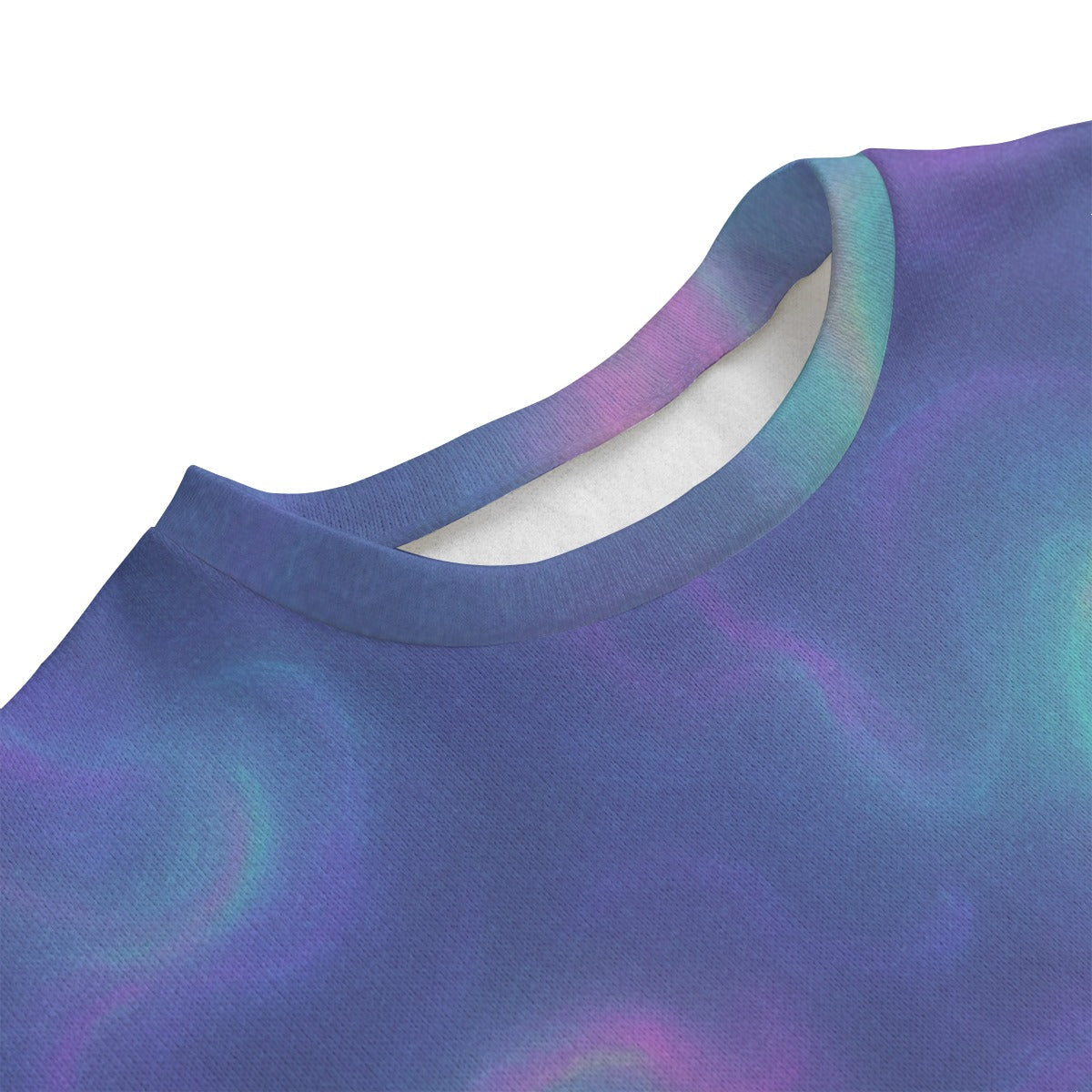 Unisex Drop-shoulder Knitted Fleece Sweater - view 3