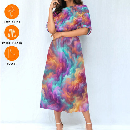 Women's Elastic Waist Dress