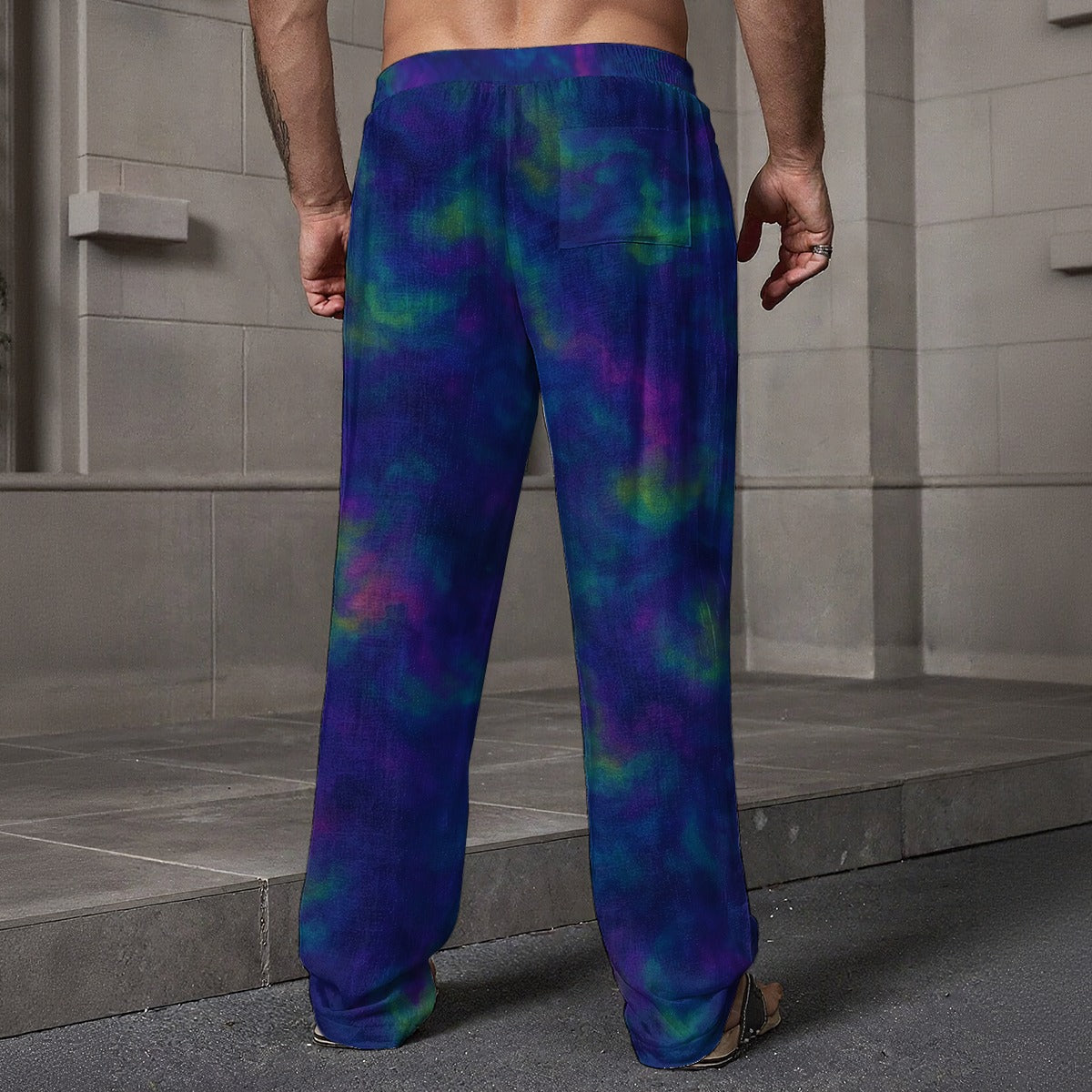 Men's Loose Casual Pants With Pocket