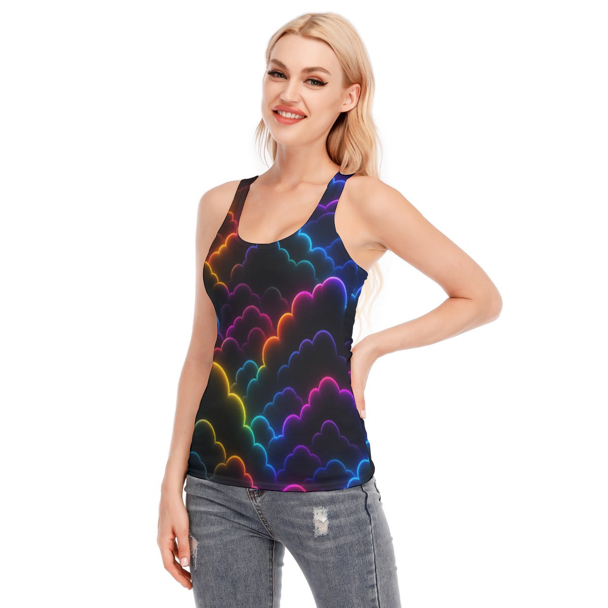 Women's Racer Vest | 190GSM Cotton