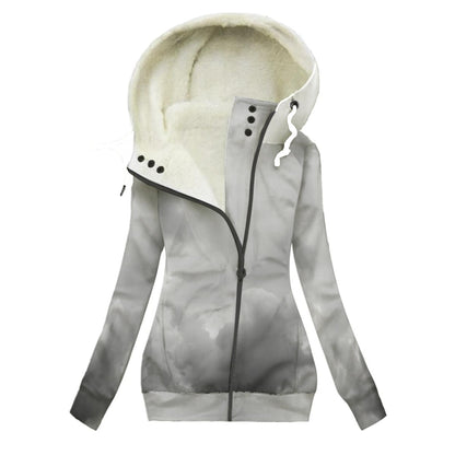 Women's Long Jacket With Fleece Lining