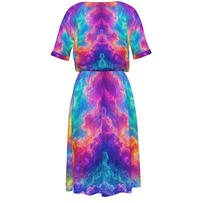 Women's Elastic Waist Dress
