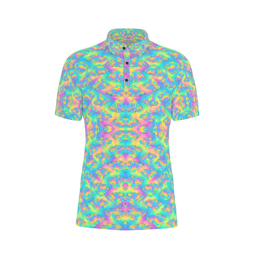 Men's Stretch Collar Polo Shirt