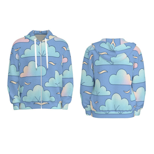 Unisex Zip Hooded Sweatshirt