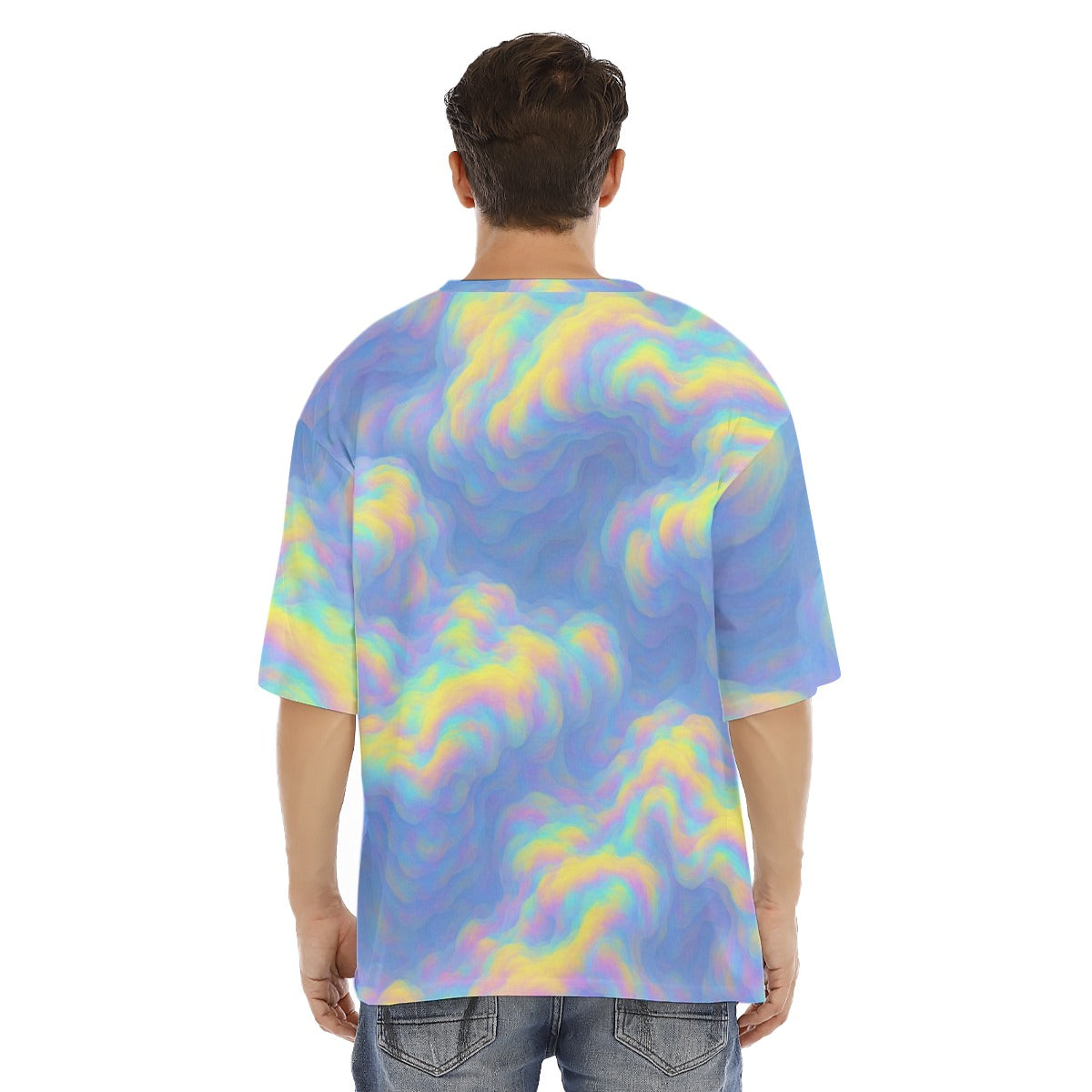 Men's Drop Shoulder T-shirt With Short Sleeve