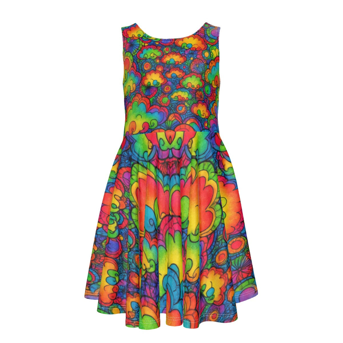 Unisex Kid's Sleeveless Vest Dress