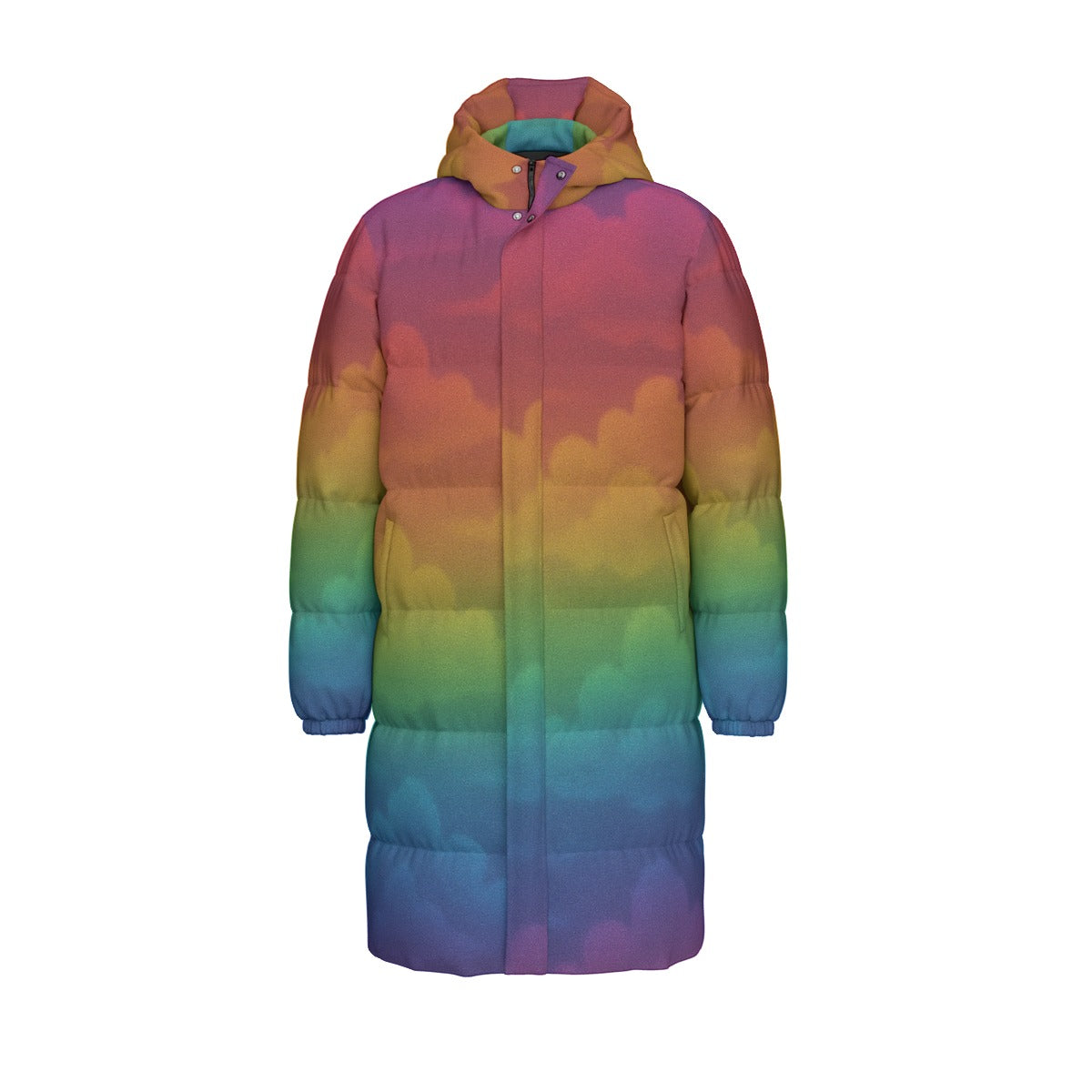 Unisex Long Down Jacket