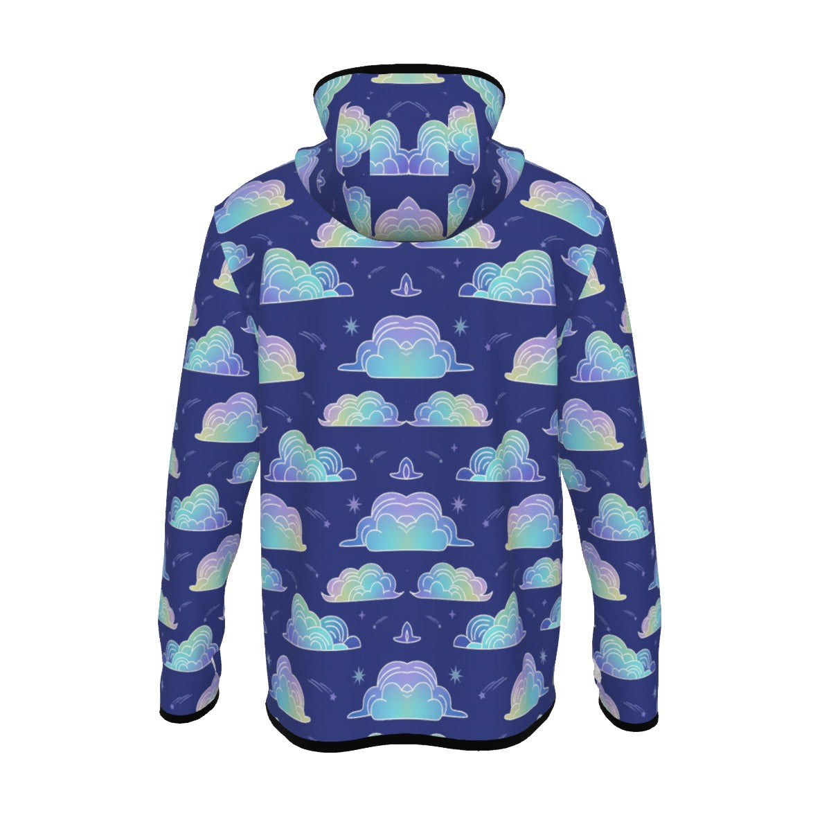 Men's Stylish Hoodie with Thumb Hole Design - view 2