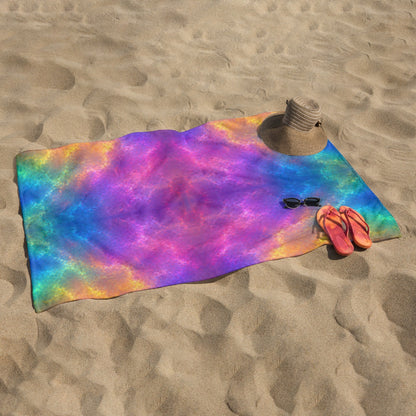 Adult Beach towel Vertical Style Printed in USA|320GSM