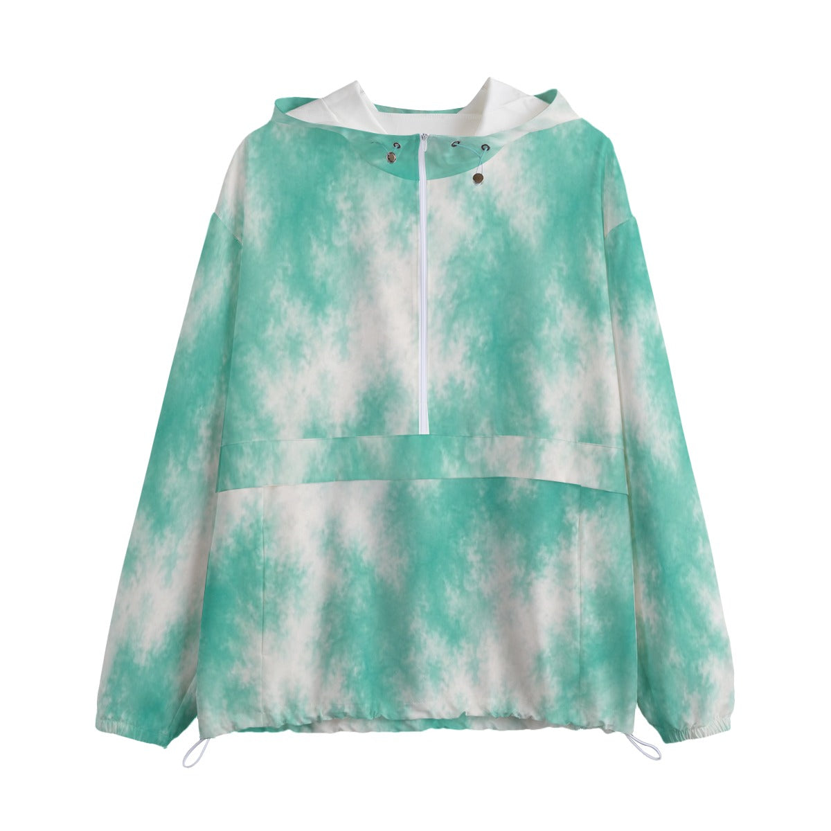 Unisex Pullover Jacket With Zipper Closure - view 1