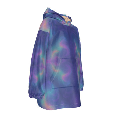 Unisex Kid's Sherpa Fleece Hoodie Blanket