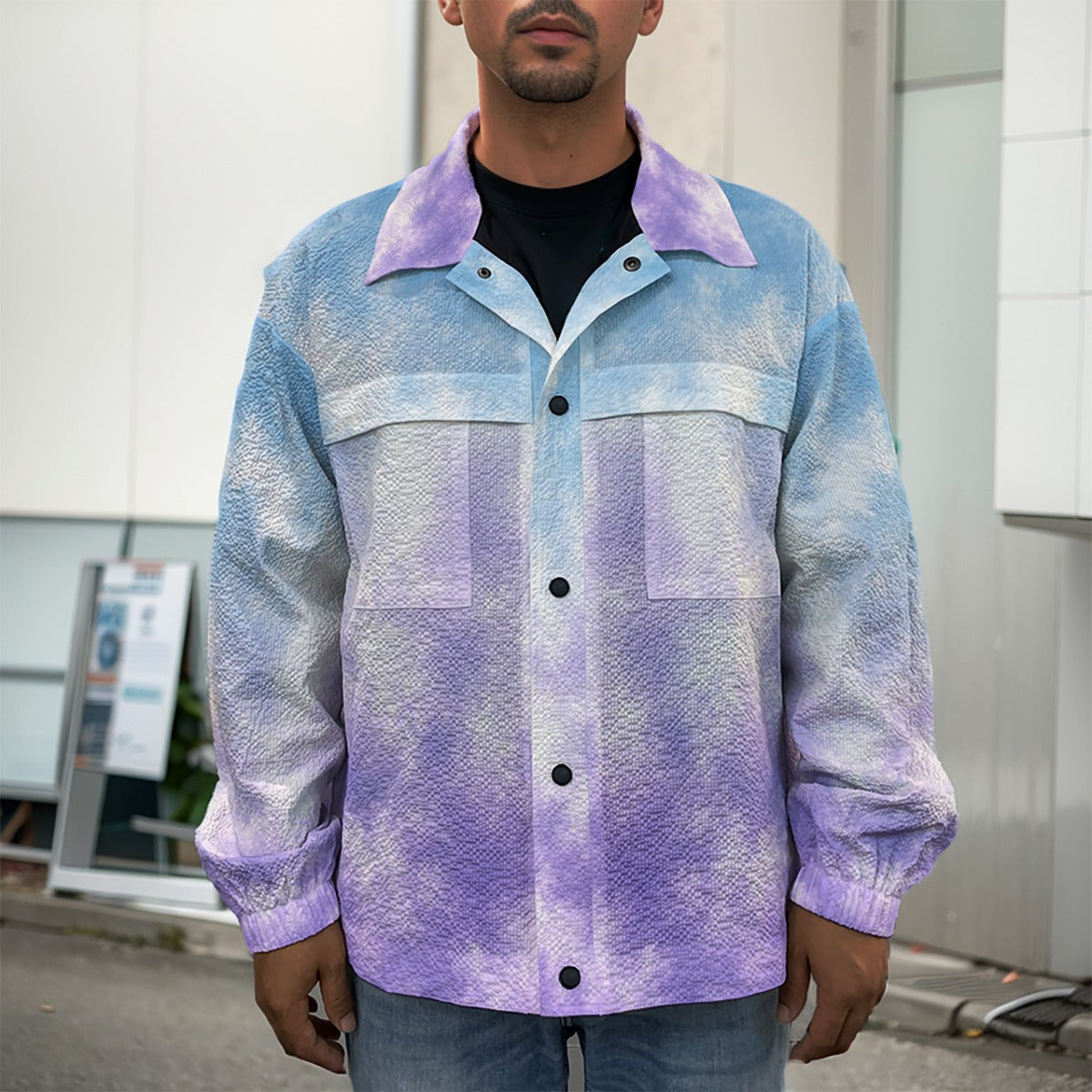 Men’s Casual Lapel Jacket - view 1