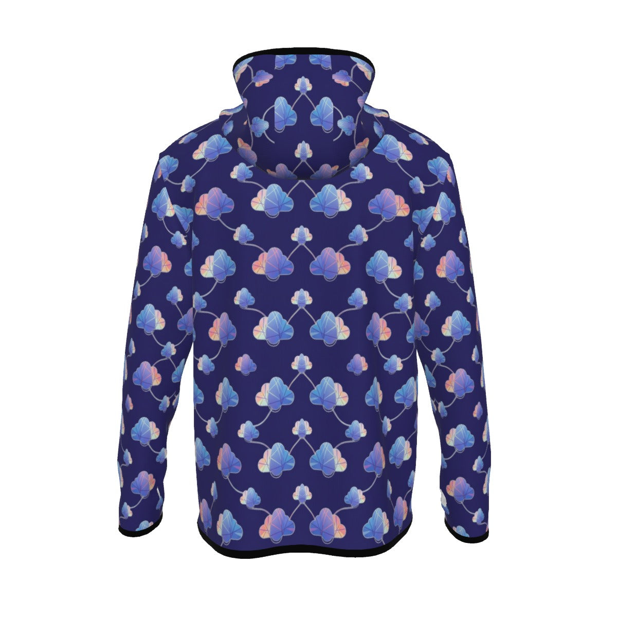 Men's Stylish Hoodie with Thumb Hole Design - view 2