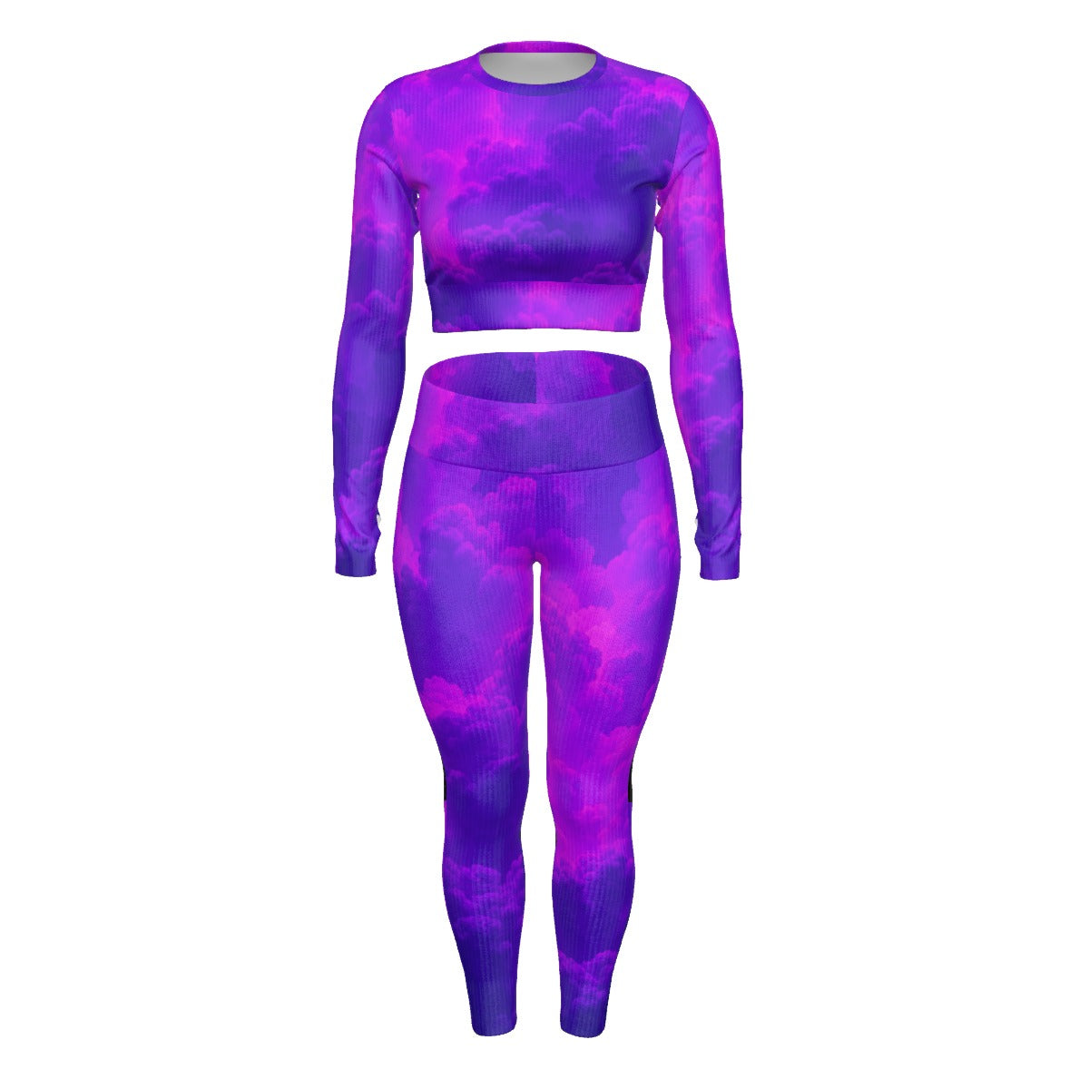 Women's Sport Set With Backless Top And Leggings