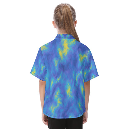 Unisex Kid's Hawaiian Vacation Shirt